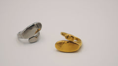 Charl - 18K Gold Plated Adjustable Ring